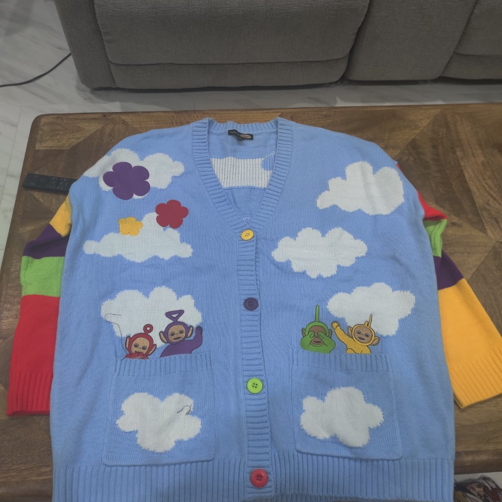 Dolls Kill Teletubbies Collab Sweater Size Xl/Xxl New Oversized Fit